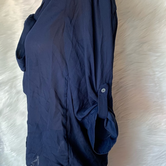 Lovoosh Tie Neck Blouse - Picture 4 of 9